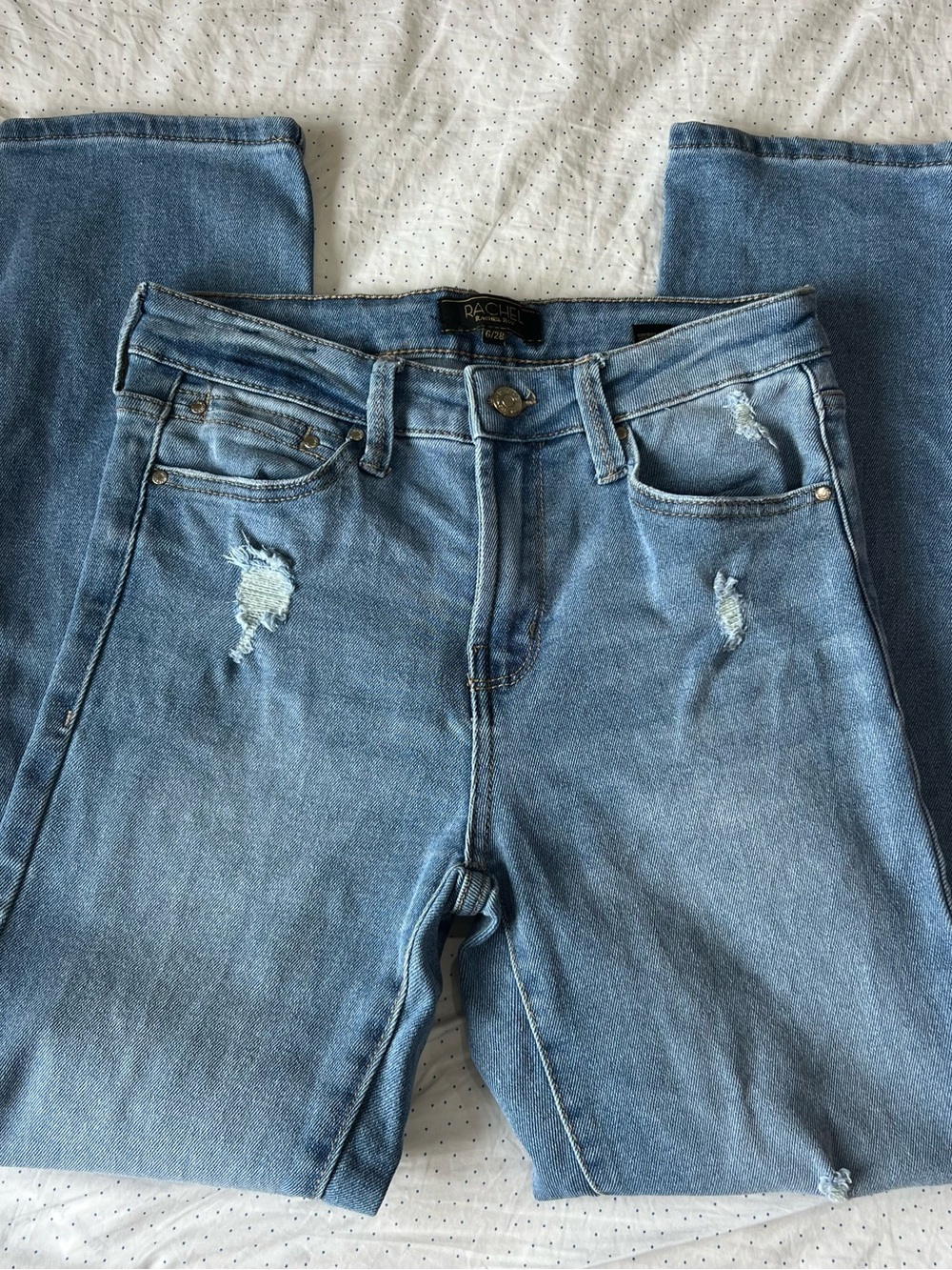 Rachel Roy Light Blue Distressed Women’s Jeans